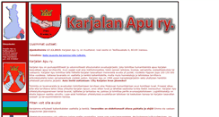 Desktop Screenshot of karjalanapu.org